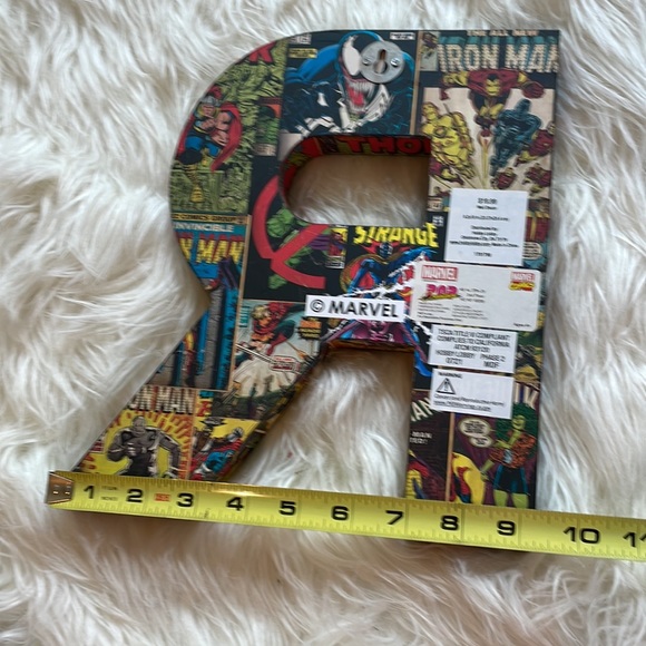 Marvel and DC Letters Wall Art/Decor Letters E,A,K,R - Picture 14 of 16